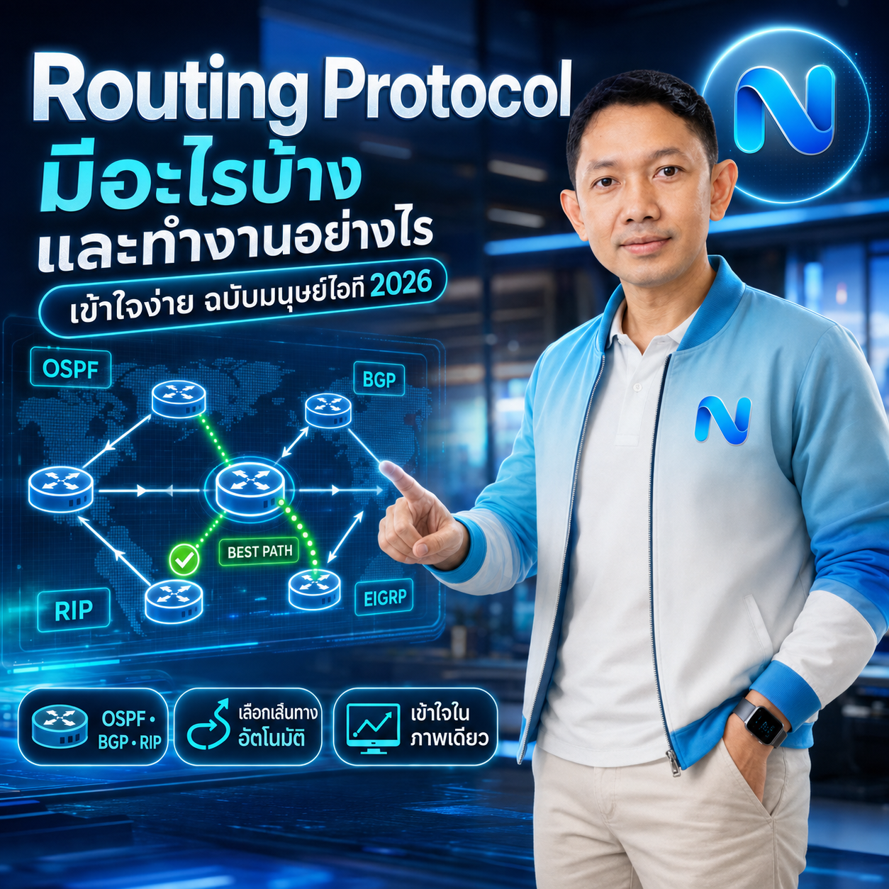 Routing Protocol มีอะไรบ้าง และทำงานอย่างไร