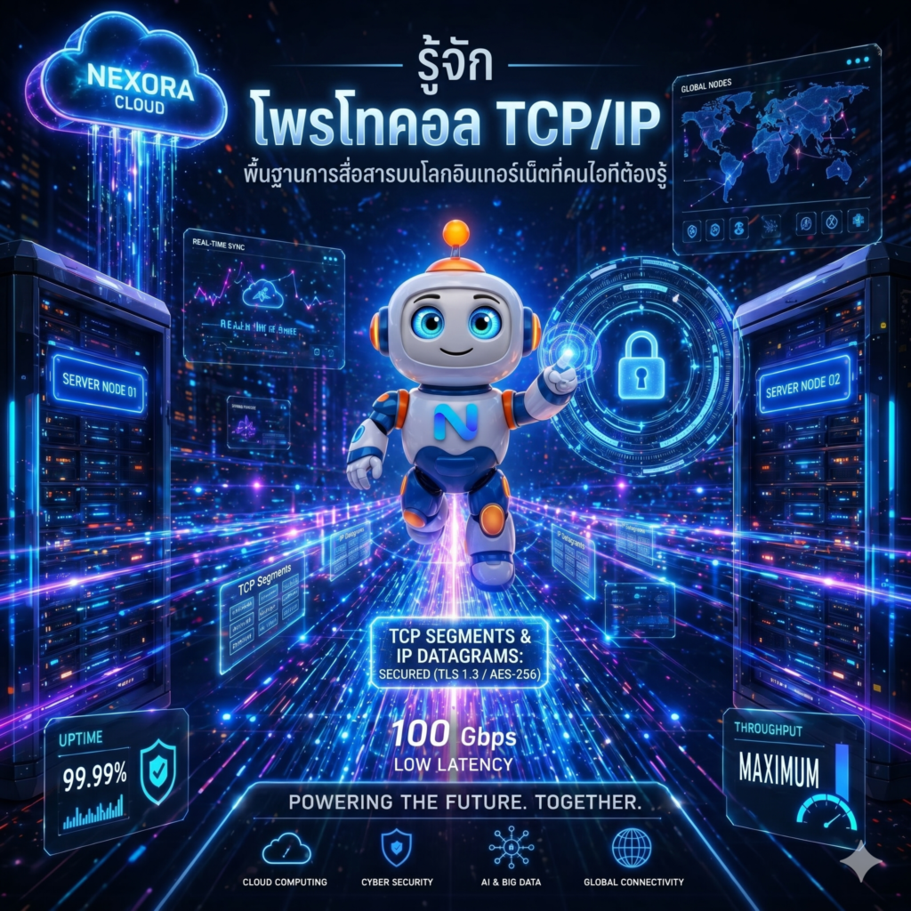 รู้จัก โพรโทคอล TCP/IP พื้นฐานการสื่อสารบนโลกอินเทอร์เน็ตที่คนไอทีต้องรู้