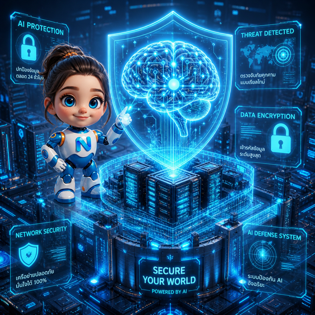 AI ช่วยปกป้องความปลอดภัยไซเบอร์และเครือข่ายคอมพิวเตอร์