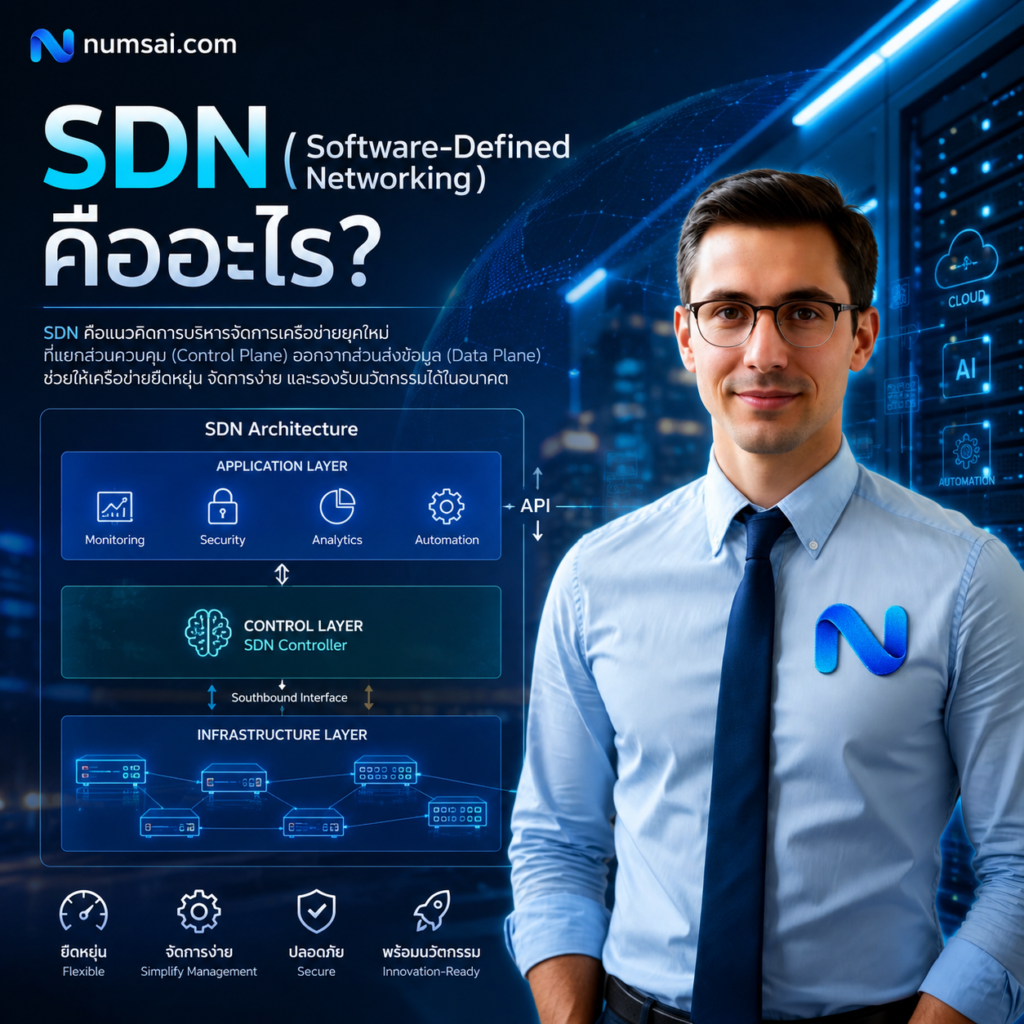 SDN (Software-Defined Networking) คืออะไร?