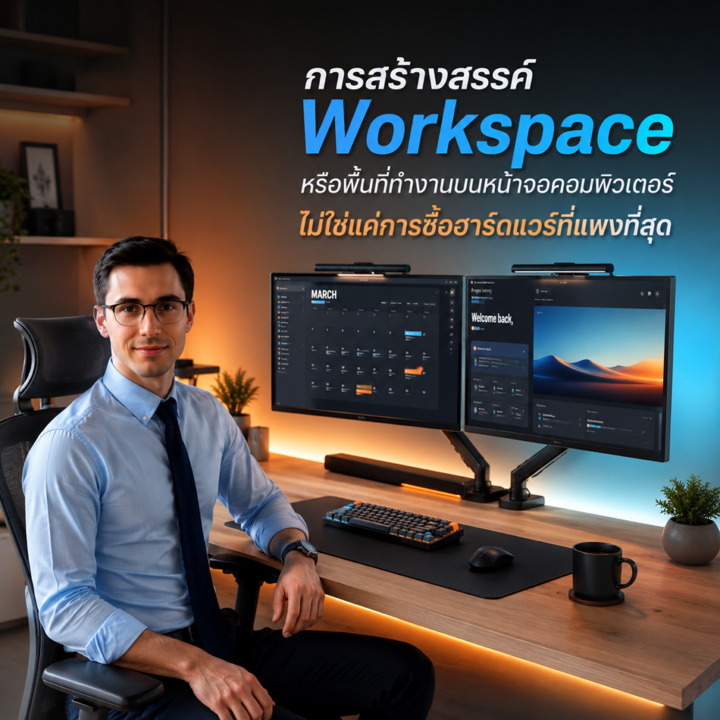 การจัดโต๊ะคอมพิวเตอร์