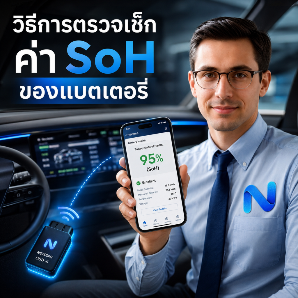 ซื้อรถ EV มือสอง ปี 2026 ต้องเช็กอะไรบ้าง