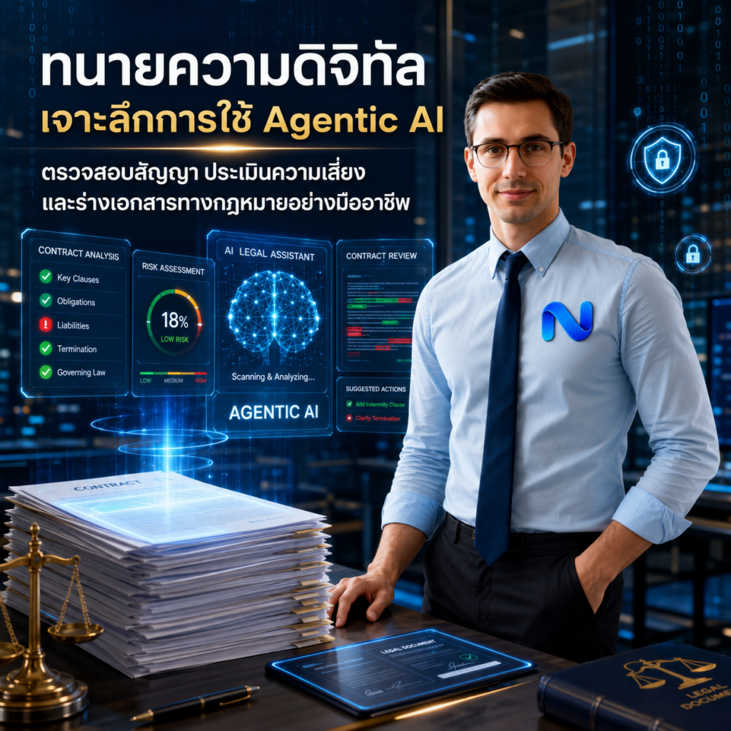 ทนายความดิจิทัล เจาะลึกการใช้ Agentic AI