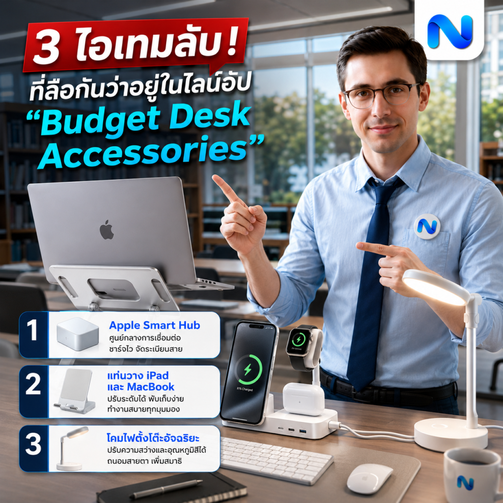 3 ไอเทมลับ! ที่ลือกันว่าอยู่ในไลน์อัป Budget Desk Accessories