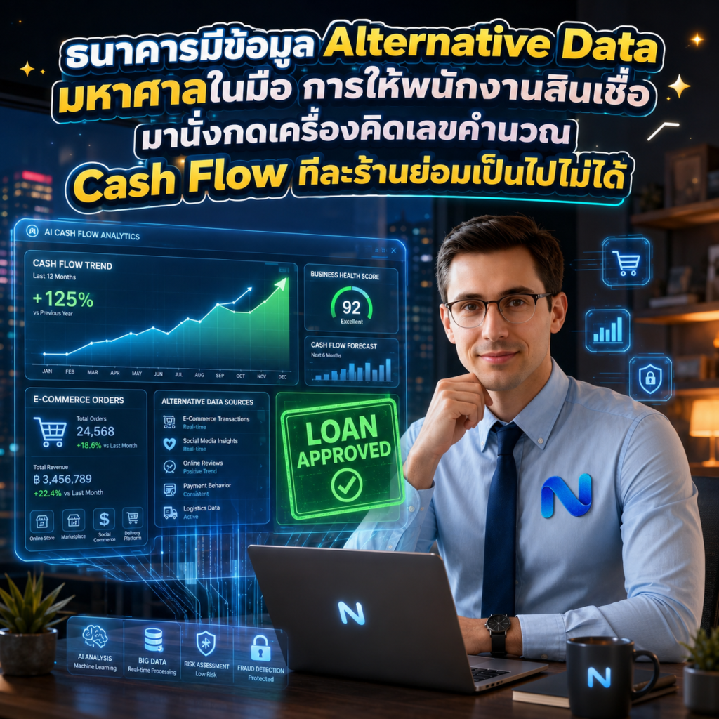 ธนาคารมีข้อมูล Alternative Data มหาศาลในมือ