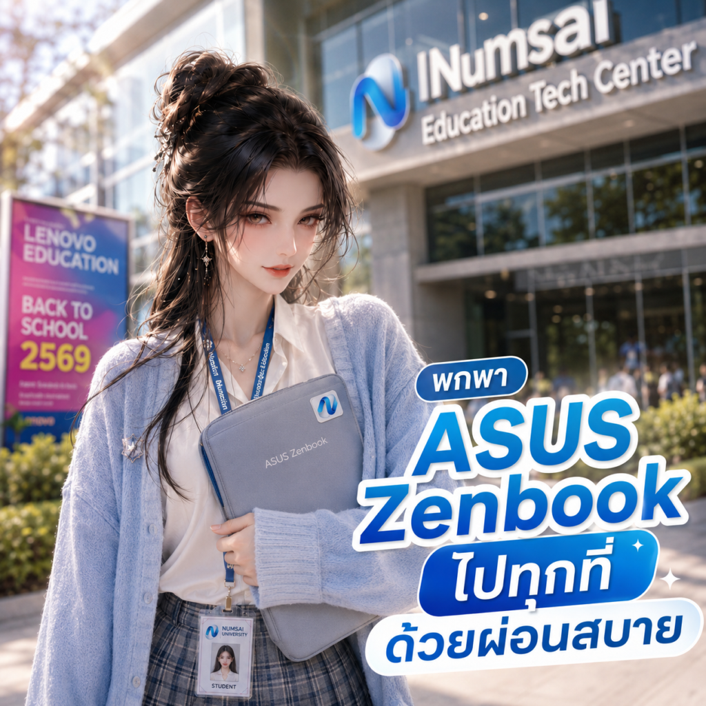 พกพา ASUS Zenbook ไปทุกที่ ด้วยผ่อนสบาย
