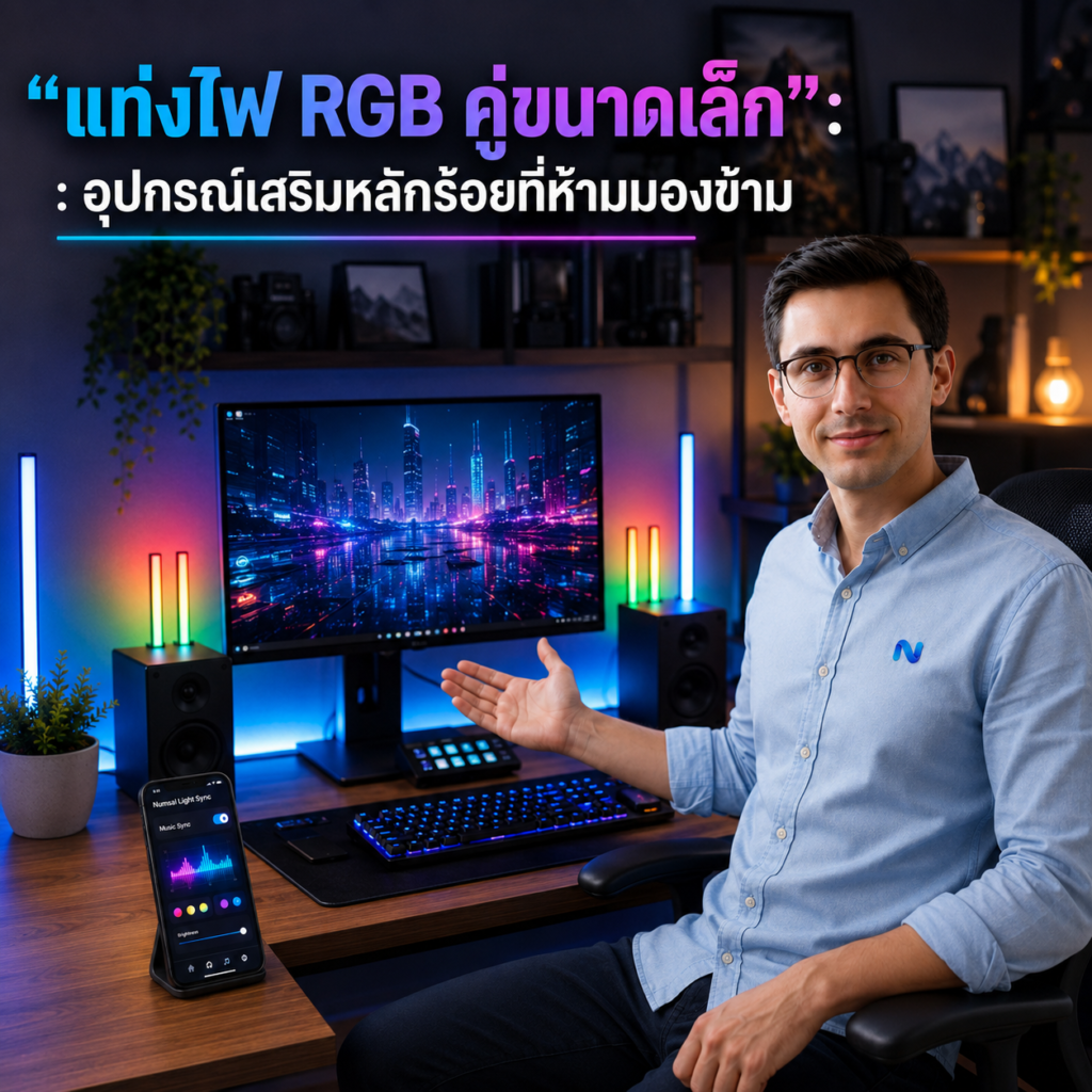 แท่งไฟ RGB คู่ขนาดเล็ก อุปกรณ์เสริมหลักร้อยที่ห้ามมองข้าม