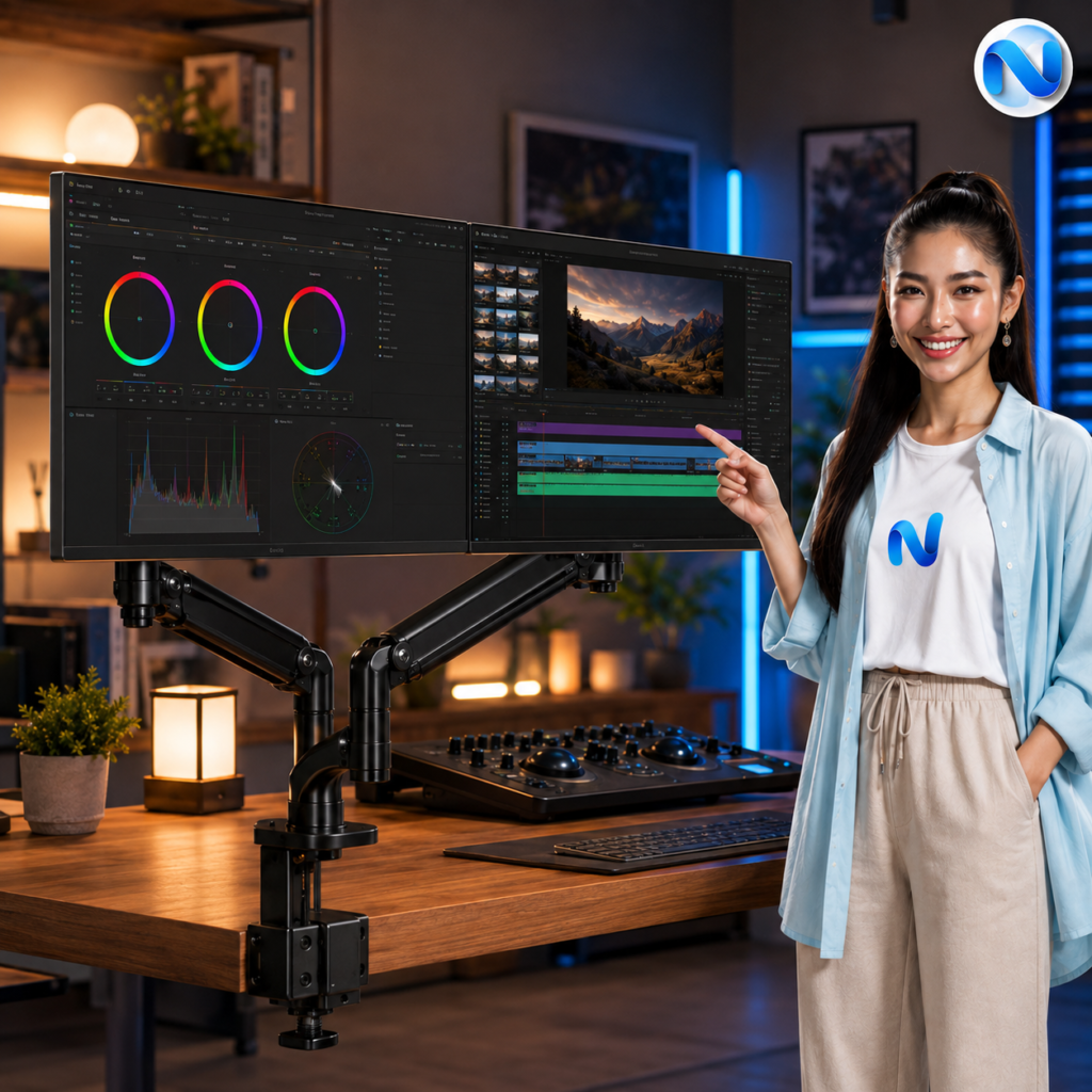 Dual Monitor สไตล์มินิมอล