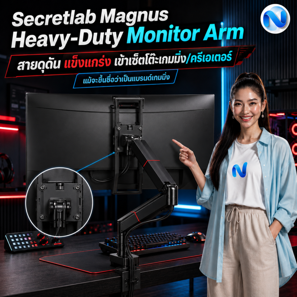 Secretlab Magnus Heavy-Duty Monitor Arm