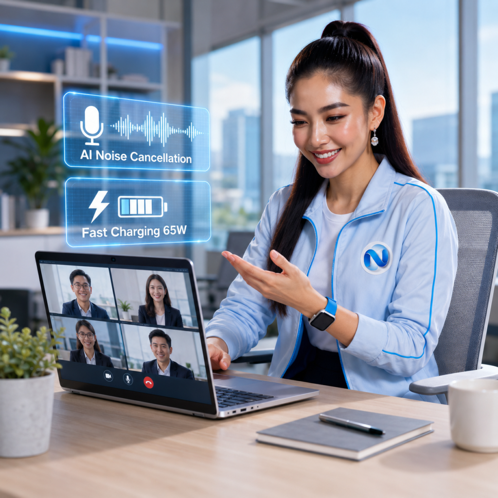 ระบบการประชุมออนไลน์ คมชัดทั้งภาพและเสียง (Online Meeting Setup)