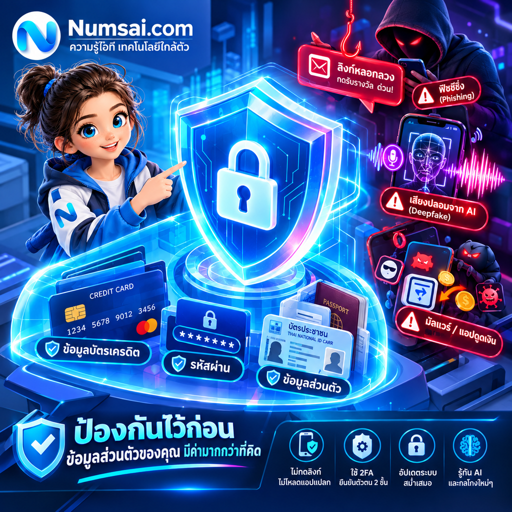 ระบบรักษาความปลอดภัยไซเบอร์ปกป้องข้อมูลส่วนบุคคลจากมัลแวร์และแอปดูดเงิน